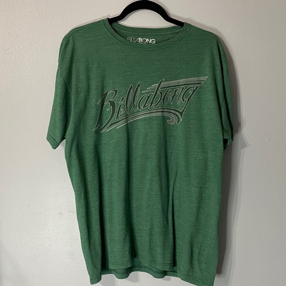 Billabong Forest Green Tee GraphicTees size L - Picture 1 of 3